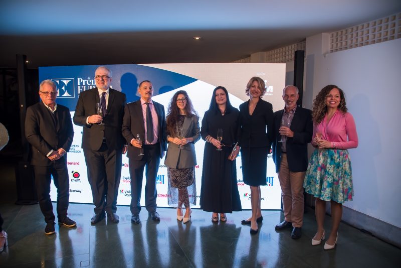 Members of the ETC Brazil Chapter during the Award Ceremony